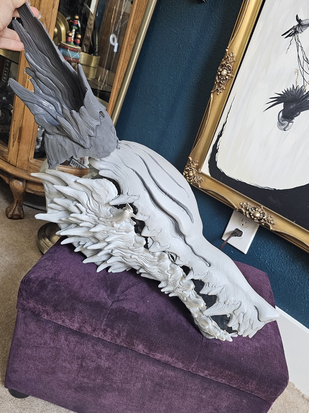 Blank Cast Miss Monster Fluxwolf Mask